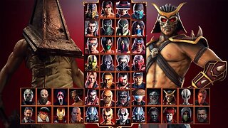 Mortal Kombat 9 - Shao Khan And Pyramid Head Mod - Expert Tag Ladder - Gameplay @(1080p)