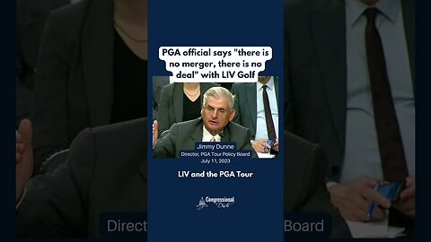 PGA official says "there is no merger, there is no deal" with LIV Golf