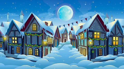 Relaxing Winter Music - Village of Moonshiver ★791 | Cozy, Beautiful