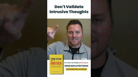 Don't Validate Intrusive Thoughts #shorts