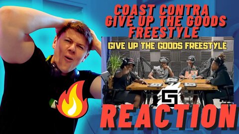 COAST CONTRA - GIVE UP THE GOODS FREESTYLE ((IRISH REACTION FIRST TIME!!)) THESE GUYS AMAZING!!