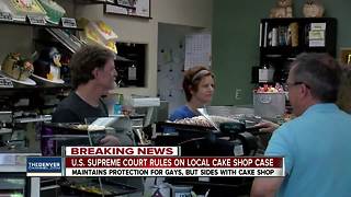 Supreme Court rules in favor of Colorado baker who refused to make same-sex wedding cake