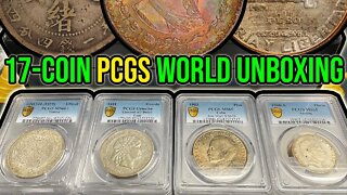 Big Fails & Big Wins: Sending 17 Coins To PCGS For Grading (World / Foreign Coin Collecting)