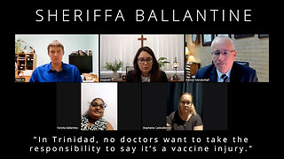 "In Trinidad, no doctors want to take the responsibility to say it’s a vaccine injury."