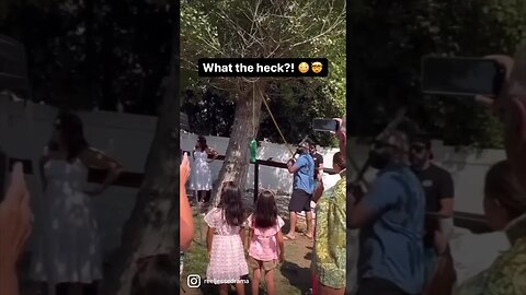 When hitting a piñata goes… right 😁