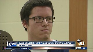 Case delayed for Synagogue shooting suspect