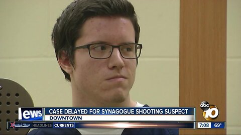 Case delayed for Synagogue shooting suspect