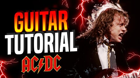 ACDC ~ BACK IN BLACK ~ Guitar Tab | Lesson | Cover | Tutorial ~ AC/DC