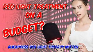 AliExpress Red Light Therapy Mitten Review