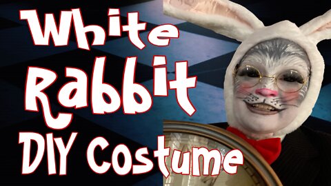 White Rabbit costume Tutorial.