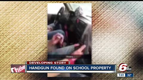 Handgun found on Greenfield-Central High School property