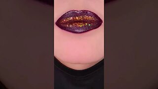 Lip Makeup Tutorial Lip Art Glitter #makeup #shorts #short #viral #shortvideo #lipswatches #grwm