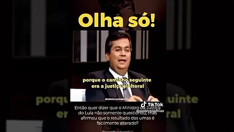 ministro da justiça fala sobre urna eletrônica, condenação injusta de, Bolsonaro