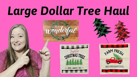 Large Dollar Tree Haul ~ Exciting New Christmas Items, Home Decor, And so much more!