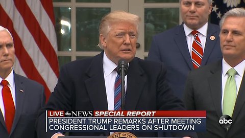 ABC News Special Report: Trump explains problems at US-Mexico border after ‘progress’ made in government shutdown meeting