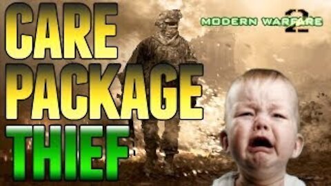 Thats My Care Package! "Angry Squeaker on MW2 Trolled"