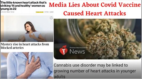 BullS**t Media Lies About Covid Vaccine Heart Attacks