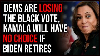 Democrats Are LOSING The Black Vote, Kamala Harris Has NO Choice If Biden Bails