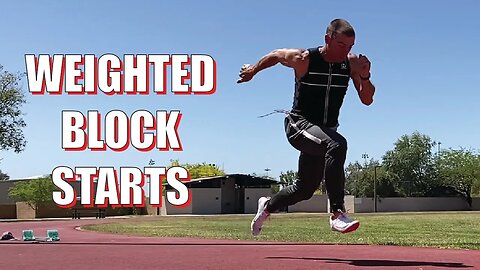 The Best Weighted Vest For Sprinting | Weighted Block Starts