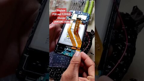 PCB dan flexible charger SAMSUNG A50s @stay0301 #tutorialmudah #carahardreset @stay0301