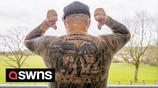 Superfan spends £6,000 covering his back and arms with Peaky Blinders tattoos