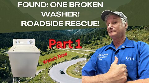 How to Transform a Discarded Washer: Part 1 - Drain Hose, Inlet Valve Hose, & Tub Repair