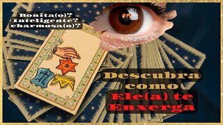 🤔Como Ele/Ela me vê? 👀 COMO SOU AOS OLHOS DESSA PESSOA? #Tarot revela!🎴