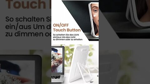 Beauty-Spiegel mit Touchscreen