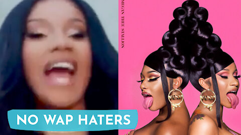 Cardi B CLAPS BACK at WAP Haters!