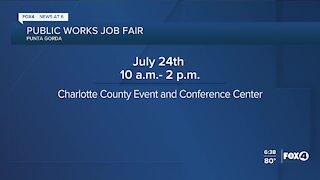 Public Works Job Fair July 24