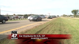 Car accident shuts down NB lanes on US-127
