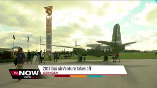 2017 EAA AirVenture takes off