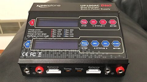 Unboxing & Review - Keenstone UP100AC 100W Duo Dual Port LiPo Charger