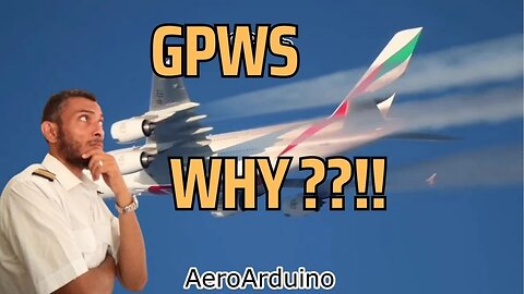 Weird Reason GPWS Ground Proximity Warning System Created #Aviation #AeroArduino