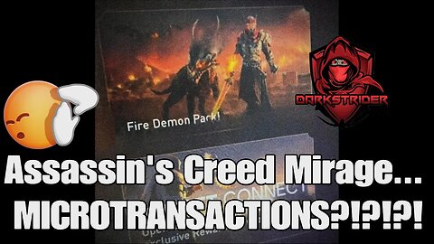 Assassin's Creed Mirage...MICROTRANSACTIONS?!?!?!