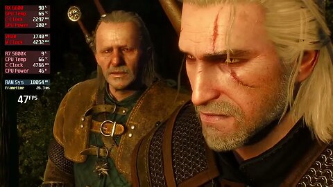 PC | The Witcher 3: Wild Hunt Game of the Year Edition | 5800X | RX 6600 | 1080p | Ultra