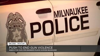 Groups try to get message out to end violence in Milwaukee at the DNC