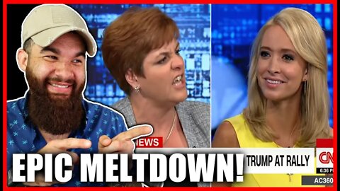 Woman Has MELTDOWN Because Kayleigh McEnany SMILED