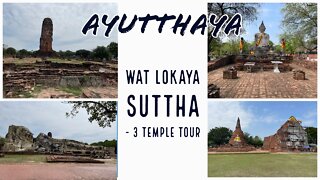 Reclining Buddha - 3 Temple Tour - Ayutthaya