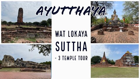 Reclining Buddha - 3 Temple Tour - Ayutthaya