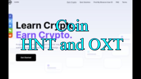 Profit from the Internet | Airdrop coin HNT and OXT الربح من الانترنت | ايردروب عملة