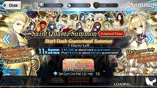 Rolling For Jeanne d'Arc (Alter) or Ryōgi Shiki (Saber) | Start Dash Summoning Campaign