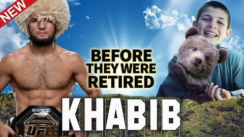 Khabib Nurmagomedov | Before They Were Retired | Best MMA Fighter of All Time