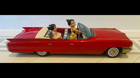 Astro Boy & Uran cruising in style in their GIANT Cadillac! 😎