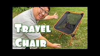 Smallest Portable Travel Camping Chair Review - EDEUOEY