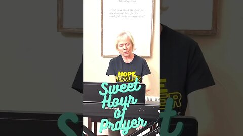 Latrelle Pharr sings Sweet Hour of Prayer