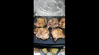 Part2 Pork Chops on the E-Griddle and Steam/Fried Potatos