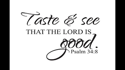Taste and See- written by James E. Moore sung by Rev. Anthony Smith
