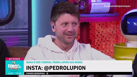 PÂNICO ENTREVISTA PEDRO LUPION; CONFIRA NA ÍNTEGRA