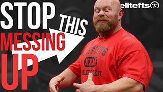 EVERY LIFTER MESSES THIS UP | elitefts